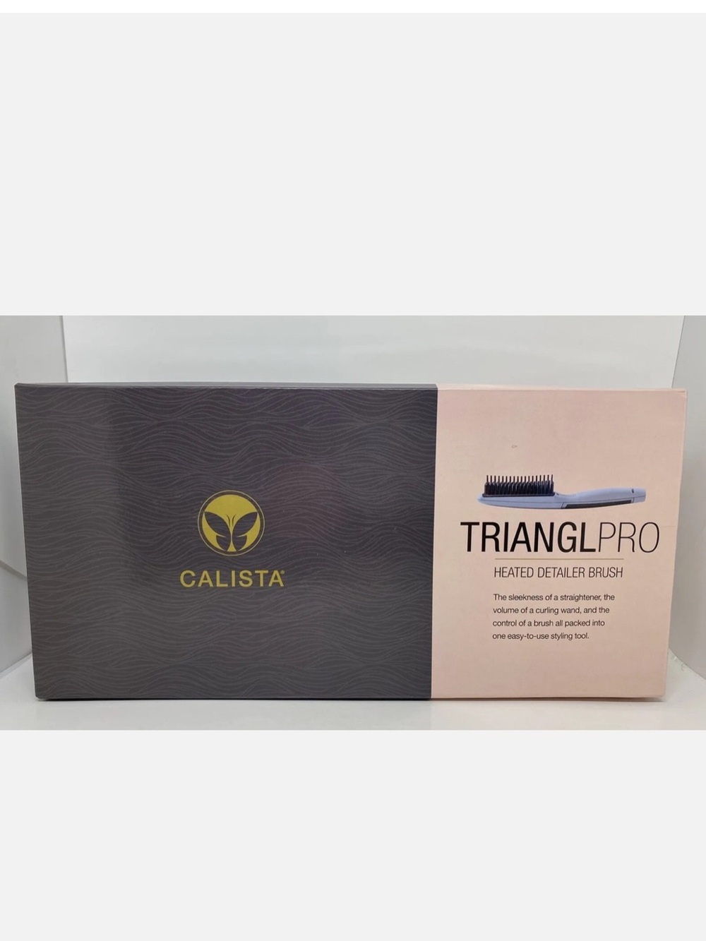 Calista TrianglPro Heated Detailer Brush in Blue